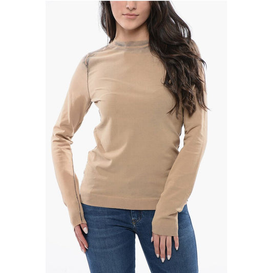 Acne Studios Acid Wash Effect Lightweight Crew-neck Sweater