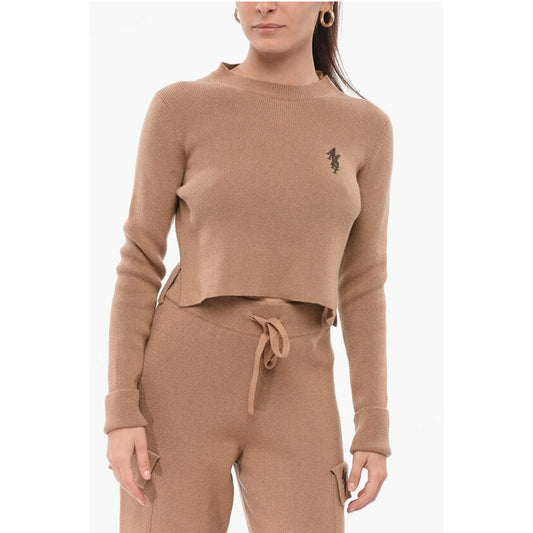 Amiri Crew Neck Cashmere Blend Sweater