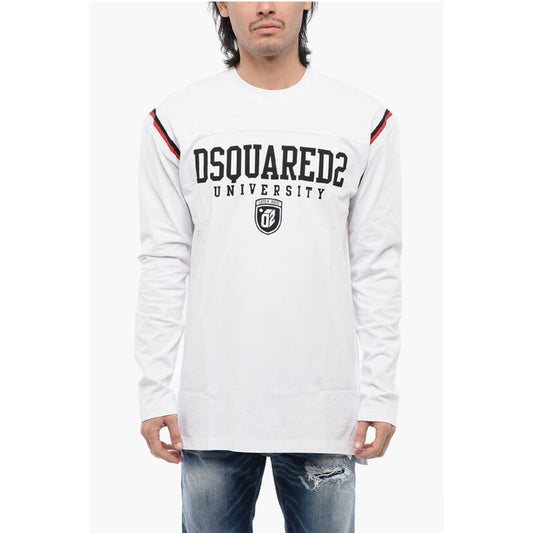 Dsquared² Varsity T-shirt with Contrasting Print