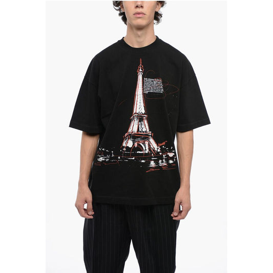 1989 Studio Cotton Crew-neck T-shirt With Frontal Print
