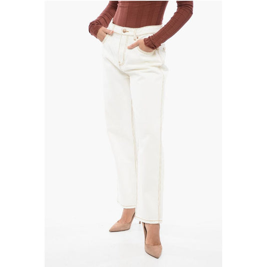 Tory Burch High-waisted Straight Fit Denims 25cm
