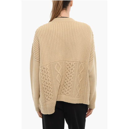 Ambush V-Neck Cable Knit Cardigan