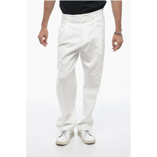 Dior High-waisted Chino Pants with Front Pleats