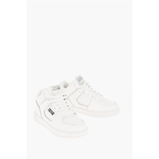 Versace JEANS COUTURE Leather MEYSSA Sneakers with Iridescent Detail