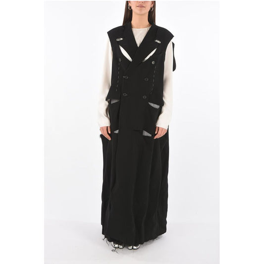 Maison Margiela MM0 virgin wool double brested coat