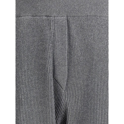Brunello Cucinelli Ribbed lurex Pants