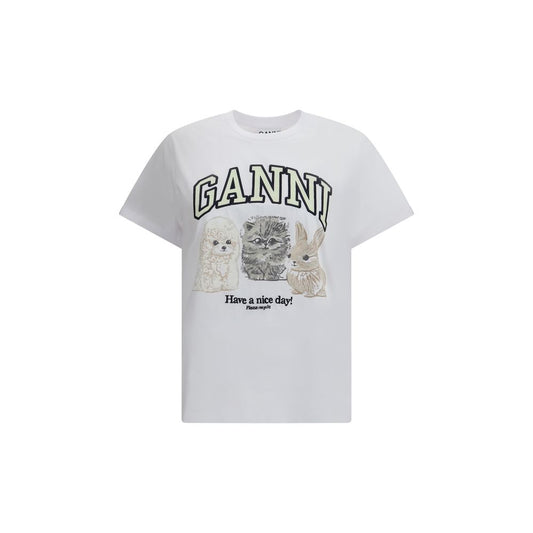 Ganni Have a Nice Day T-Shirt