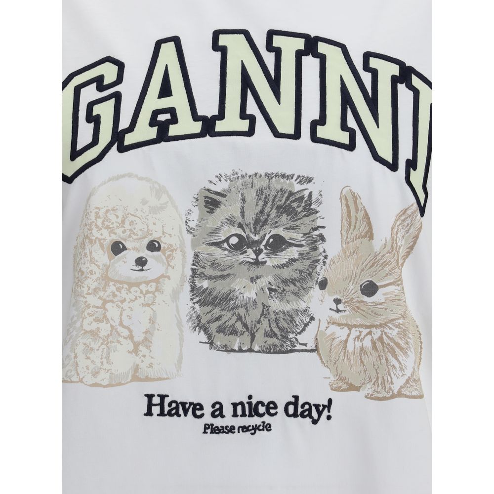 Ganni Have a Nice Day T-Shirt