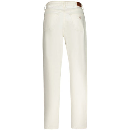 Guess Jeans White Cotton Women Jean