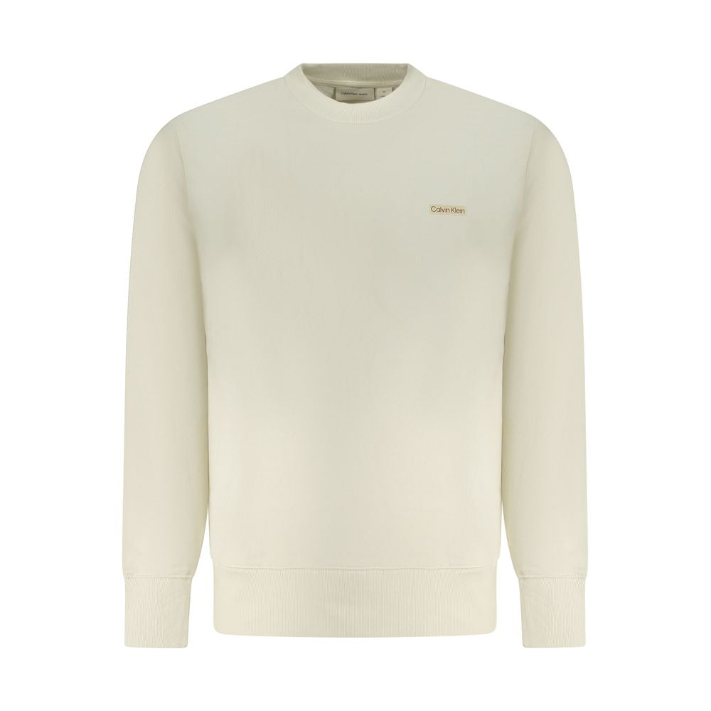 Calvin Klein Beige Cotton Sweater