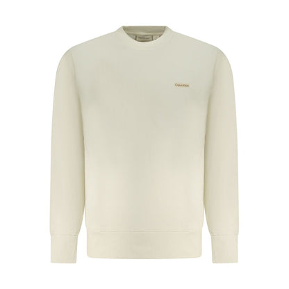 Calvin Klein Beige Cotton Sweater