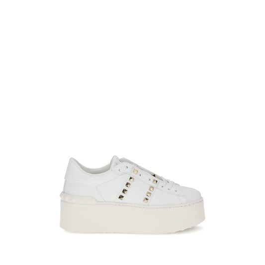 Valentino Garavani Rockstud Untitled Flatform Sneakers
