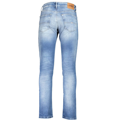 Tommy Hilfiger Blue Cotton Jeans & Pant