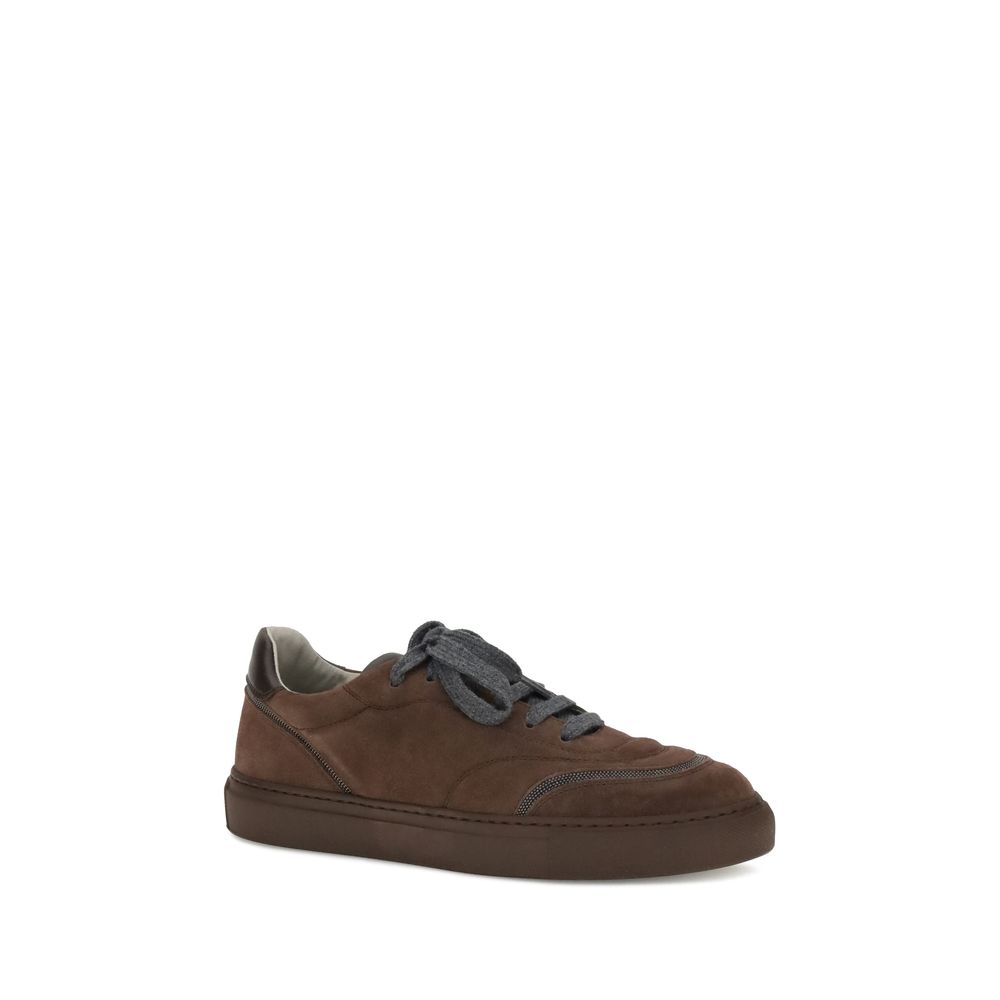 Brunello Cucinelli Suede Sneakers