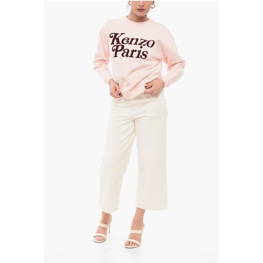 Kenzo Crew Neck VERDY Sweatshirt with Flocked Logo