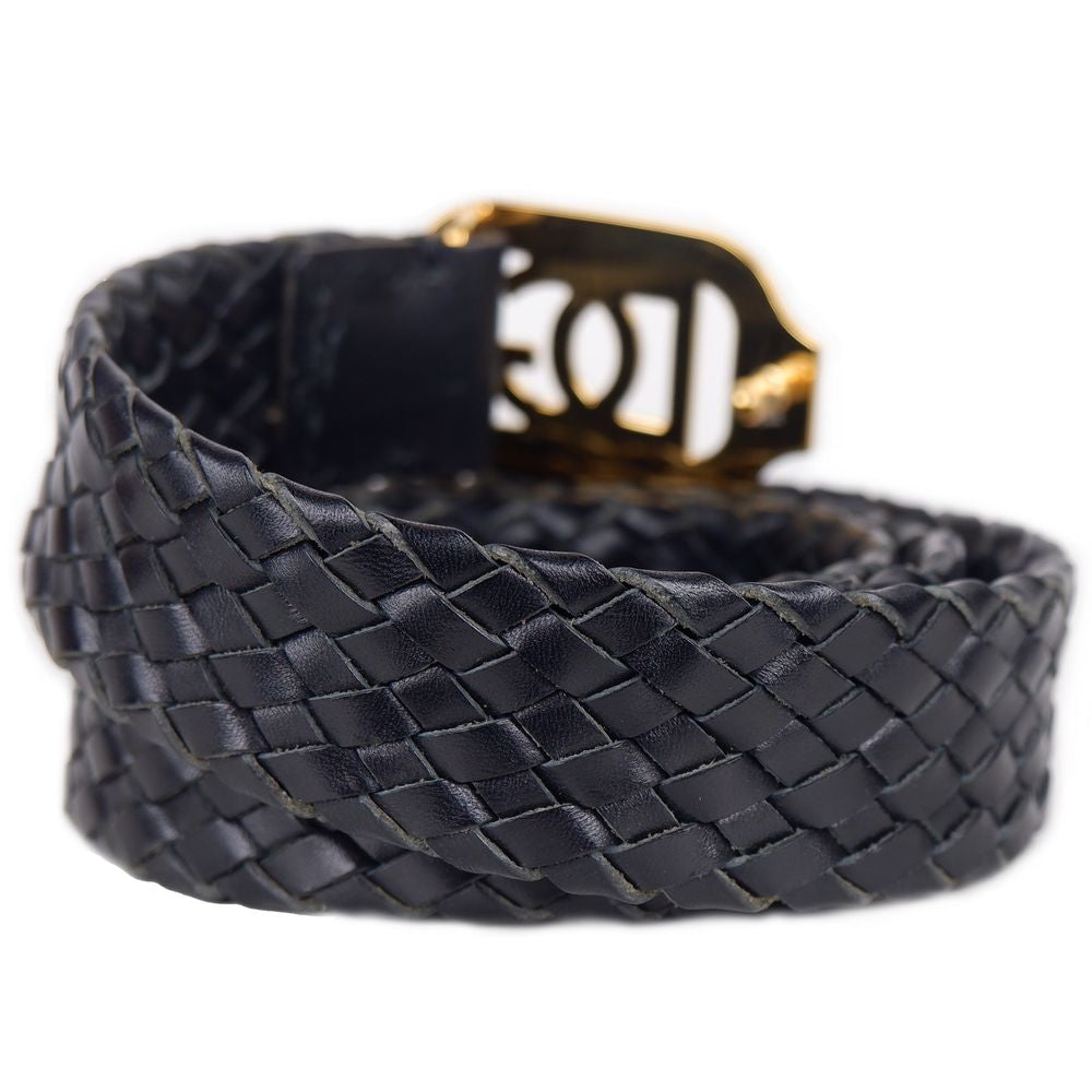 Dolce & Gabbana Black Calfskin Belt