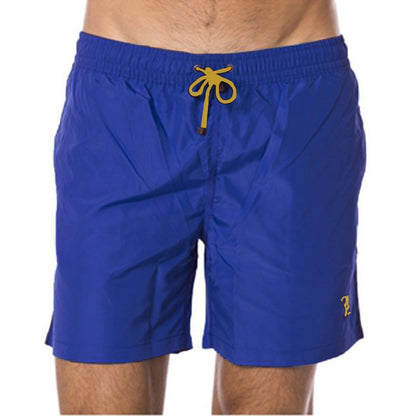 Billionaire Italian Couture Blue Polyester Men's Swimwear Trunks