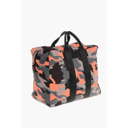 Dsquared² Nylon CERESIO Travel Bag with Camouflage Motif