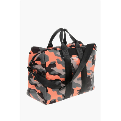 Dsquared² Nylon CERESIO Travel Bag with Camouflage Motif