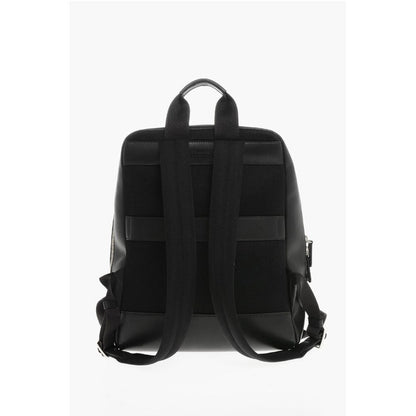 Dsquared² Leather Backpack with Embossed Logo