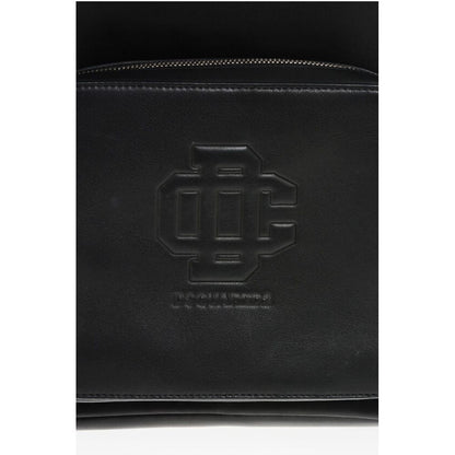 Dsquared² Leather Backpack with Embossed Logo