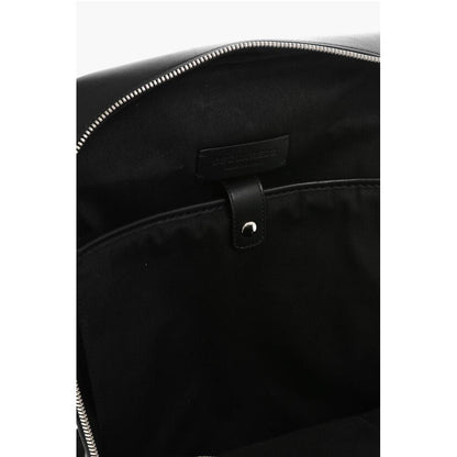 Dsquared² Leather Backpack with Embossed Logo