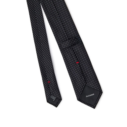 Jil Sander Black Silk Ties & Bowty