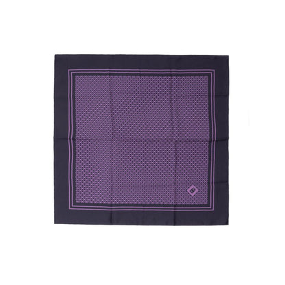 Dolce & Gabbana Purple Silk Handkerchief