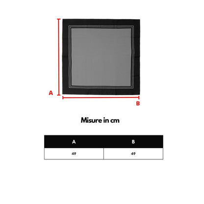 Dolce & Gabbana Purple Silk Handkerchief