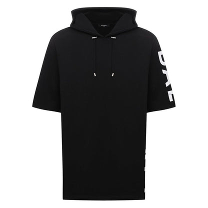 Balmain Black Cotton Sweater
