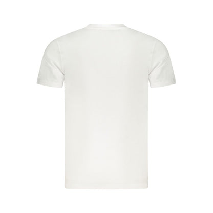 Cavalli Class White Cotton T-Shirt
