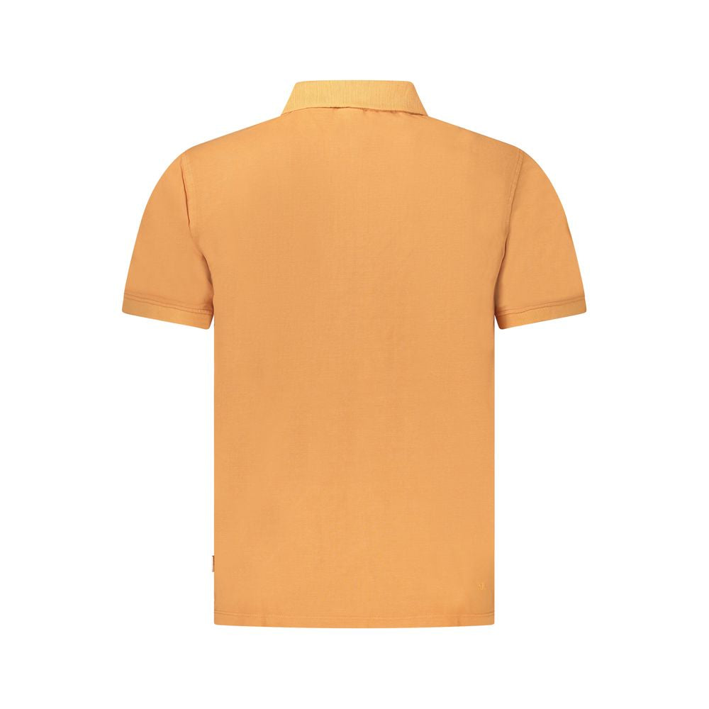 Pepe Jeans Orangefarbenes Baumwoll-Polohemd für Herren