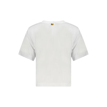 K-WAY White Cotton Women Top