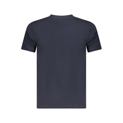 Cavalli Class Blue Cotton Men T-Shirt