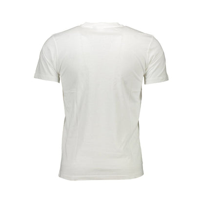 Sergio Tacchini White Cotton Men T-Shirt