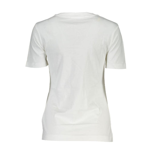 Calvin Klein White Cotton Women TShirt
