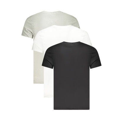 Calvin Klein Brown Cotton Men T-Shirt