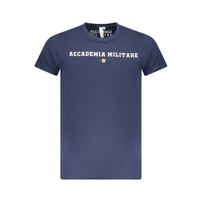 Accademia Militare Blue Cotton T-Shirt