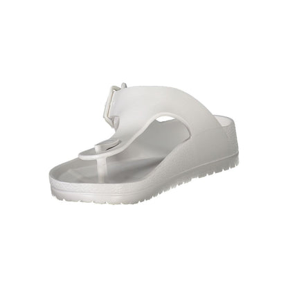 Norway 1963 White Plastic Women Sandal