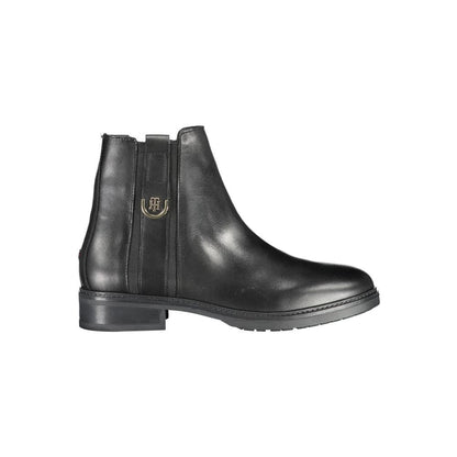 Tommy Hilfiger Black Polyester Ankle