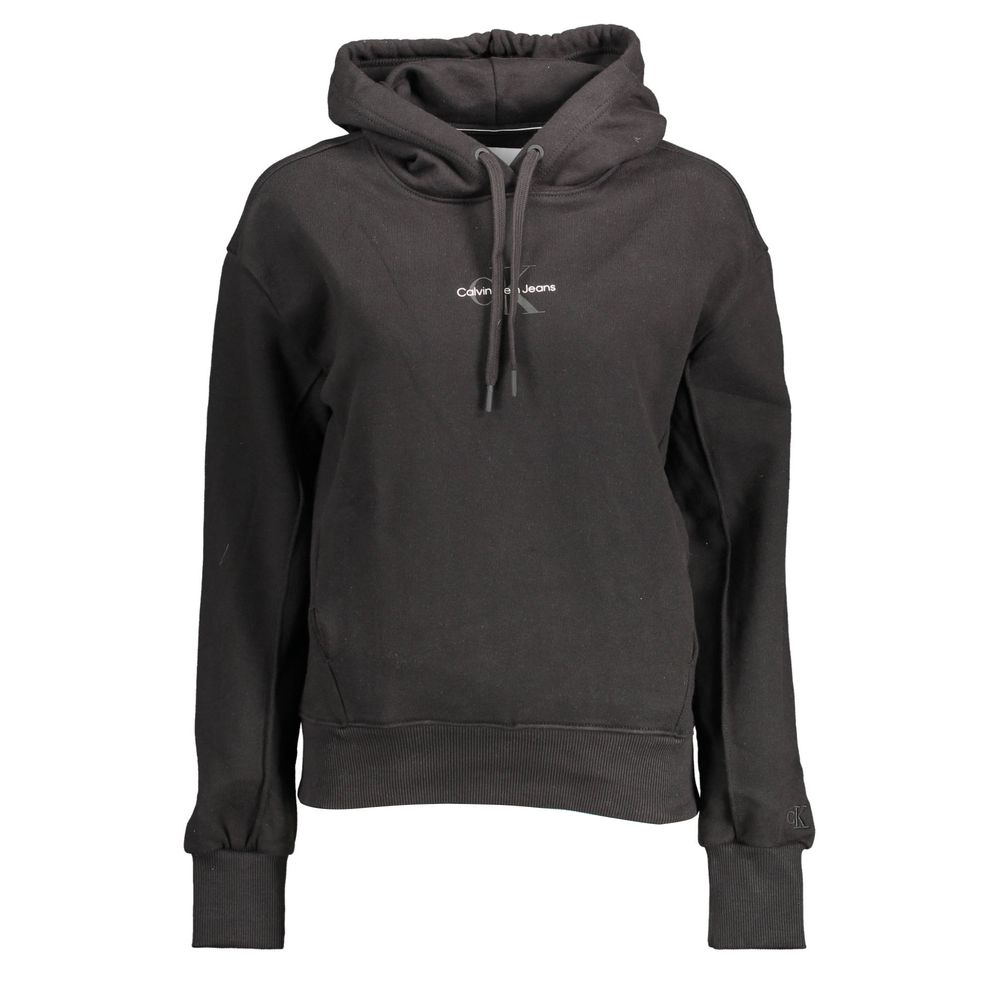 Calvin Klein Black Cotton Sweatshirt