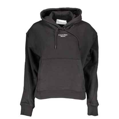 Calvin Klein Black Cotton Sweatshirt