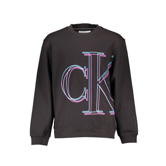 Calvin Klein Black Cotton Sweatshirt