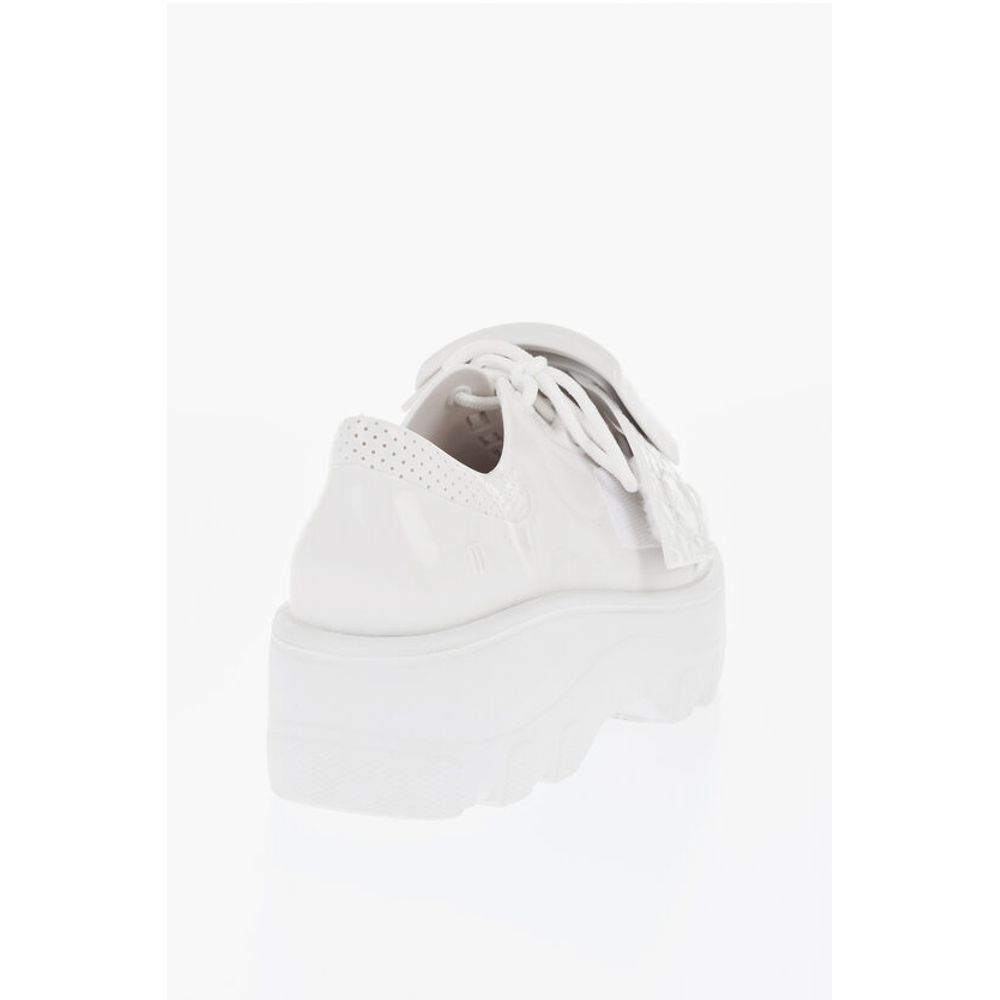 Viktor & Rolf MELISSA Solid Color Rubber Derby Shoes with Maxi Bluckle and