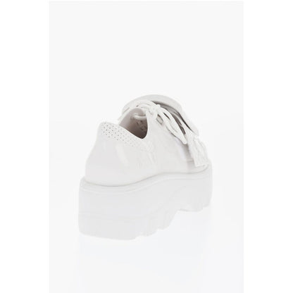 Viktor & Rolf MELISSA Solid Color Rubber Derby Shoes with Maxi Bluckle and