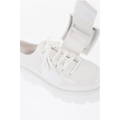 Viktor & Rolf MELISSA Solid Color Rubber Derby Shoes with Maxi Bluckle and
