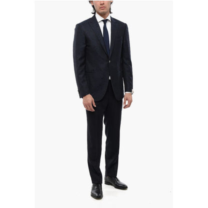 Corneliani Peak Lapel CERIMONIA ACADEMY Jacquard Blazer