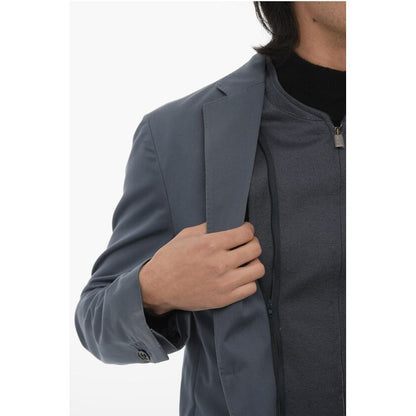 Corneliani ID Wool Blend Blazer with Removable Chest Piece