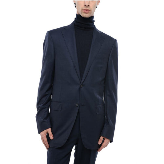 Corneliani Virgin Wool LEADER Blazer with Flap Pockets