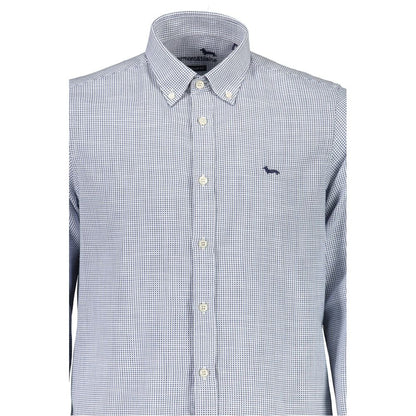 Harmont & Blaine Blue Cotton Shirt